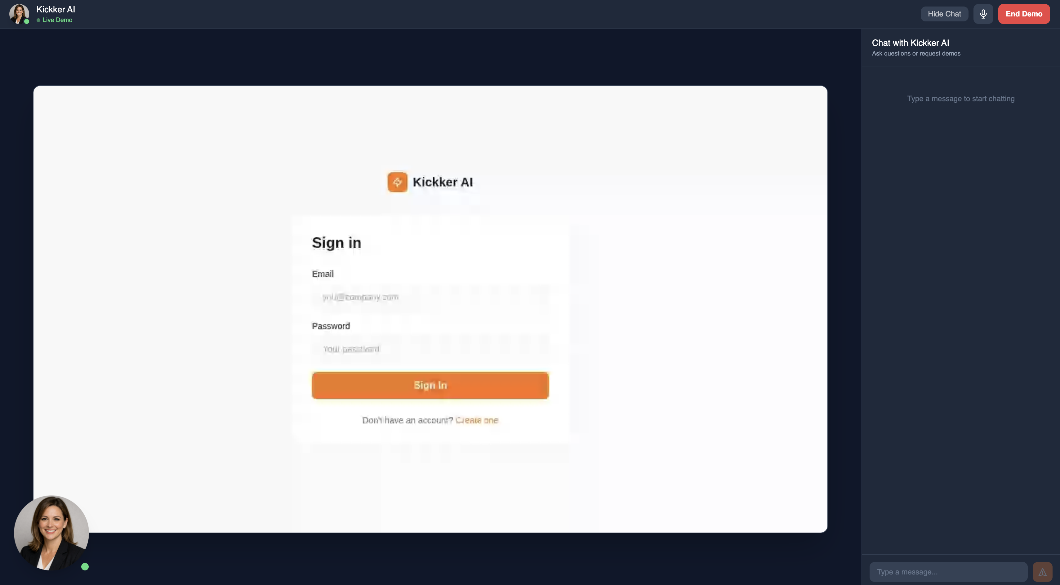 Show Your Actual Product — Live